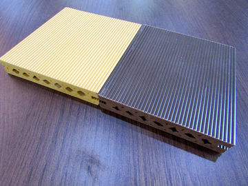 Good price Lowes Groove and Hollow WPC Composite Vinyl Decking Boards online